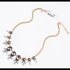 J Crew Crystal Drop Necklace